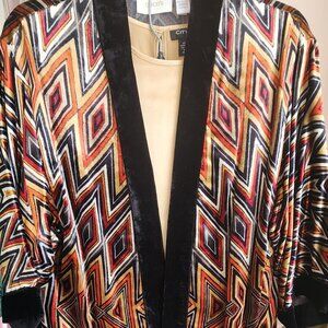 Chicos Velveteen Jacket